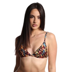 costume triangolo sontèn DONNA GIALLO PEACOCK - SNT108 vista frontale