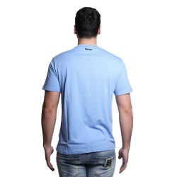 t-shirt refrigue UOMO AZZURRA AZURINE - 2816M00159 vista posteriore
