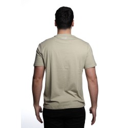 t-shirt refrigue UOMO VERDE CHIARO GREIGE - 2816M00159 vista posteriore
