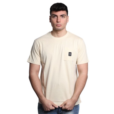 t-shirt refrigue UOMO AVORIO BUTTER - 2816M00159 vista frontale