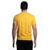 t-shirt censured UOMO GIALLA HONEY GOLD - TM C538 T JSSG 693 vista posteriore