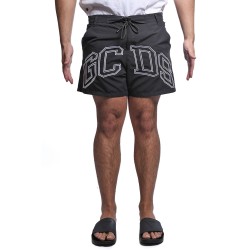 costume a pantaloncino gcds UOMO 99 BLACK - B1EM3910SW2 vista frontale