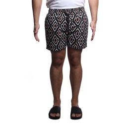 costume a pantaloncino sontèn UOMO NERO RAVEN - SNT334 vista frontale