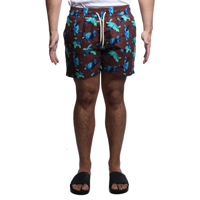 costume a pantaloncino sontèn UOMO BROWN - SNT266 vista frontale