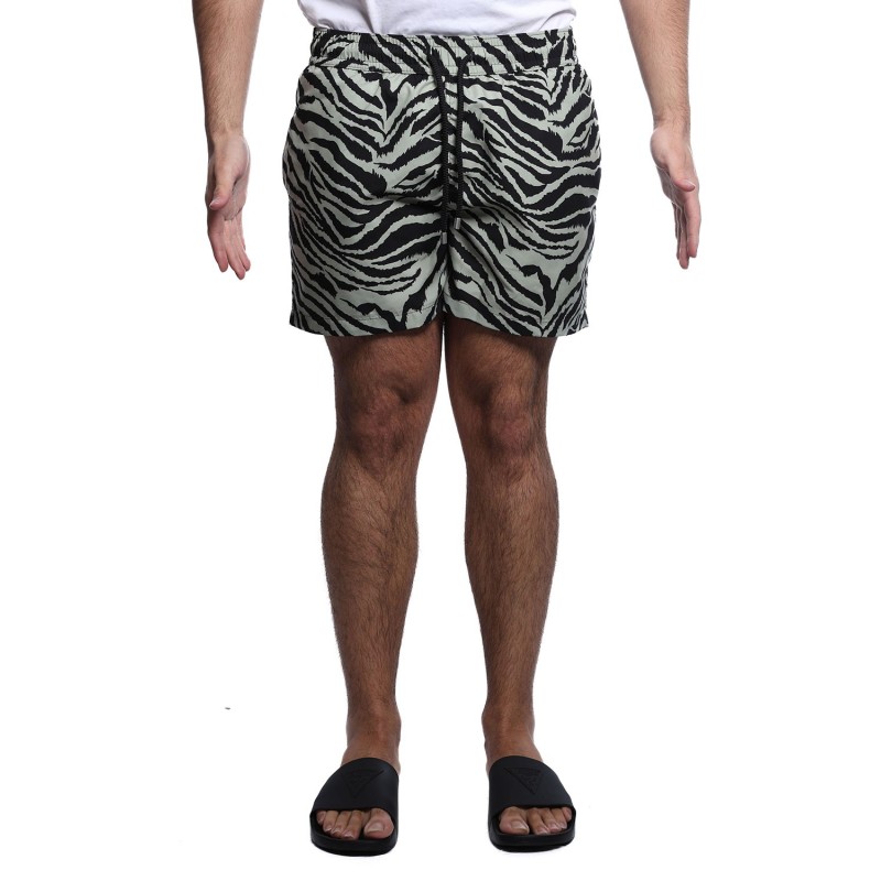 costume a pantaloncino sontèn UOMO VERDE CHIARO ZEEBRA - SNT258 vista frontale