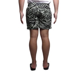 costume a pantaloncino sontèn UOMO VERDE CHIARO ZEEBRA - SNT258 vista posteriore