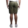 pantaloncino censured UOMO OLIVE GREEN - BM C206 T COL4 34 vista posteriore