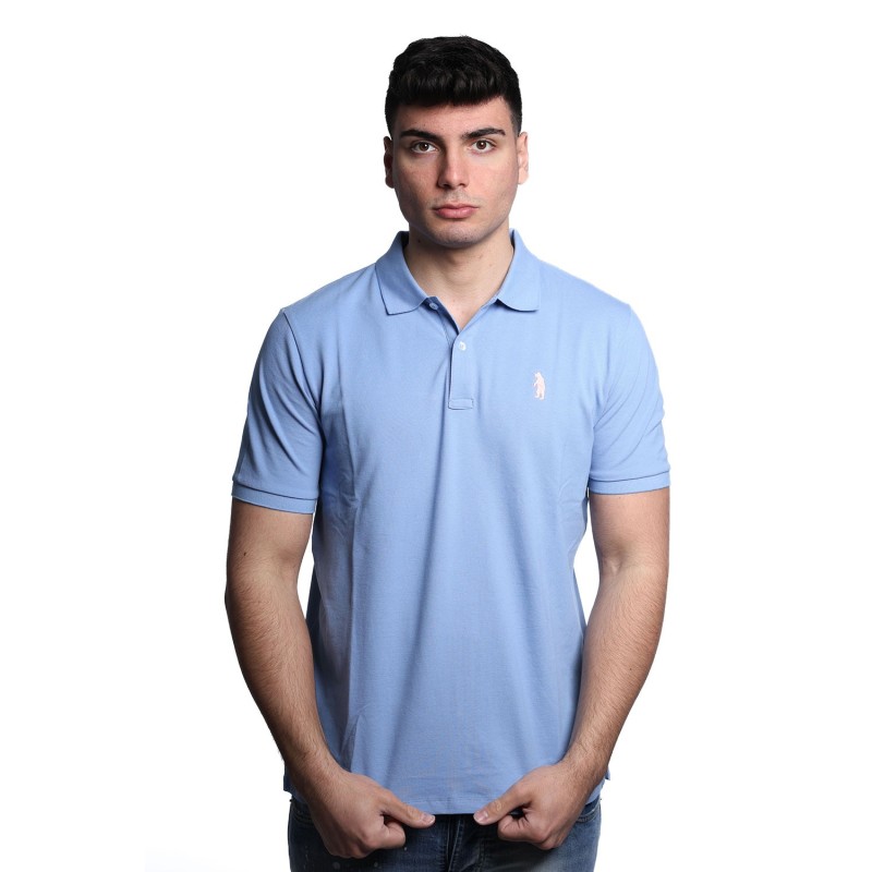 polo refrigue UOMO AZZURRA AZURINE - 2816MP00165 vista frontale