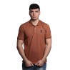 polo refrigue UOMO BRUCIATO CARAMEL - 2816MP00186 vista frontale