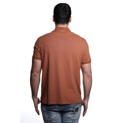 polo refrigue UOMO BRUCIATO CARAMEL - 2816MP00186 vista posteriore