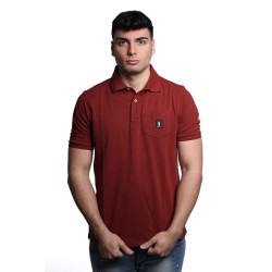 polo refrigue UOMO BORDEAUX SYRAH - 2816MP00164 vista frontale