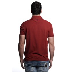 polo refrigue UOMO BORDEAUX SYRAH - 2816MP00164 vista posteriore