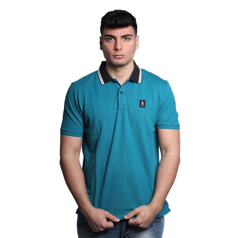 polo refrigue UOMO PETROL - 2816MP00163 vista frontale