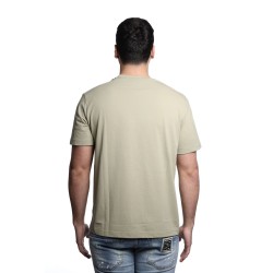 t-shirt refrigue UOMO VERDE CHIARO GREIGE - 2816M00160 vista posteriore