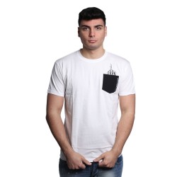 t-shirt censured UOMO OFF WHITE - TM C540 T JIN5 01 vista frontale