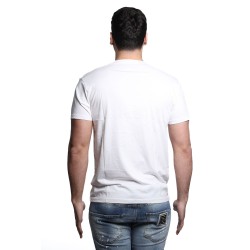 t-shirt censured UOMO OFF WHITE - TM C540 T JIN5 01 vista posteriore