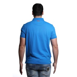 polo refrigue UOMO COBALTO CHIARO INDIGO- 2816MP00165 vista posteriore