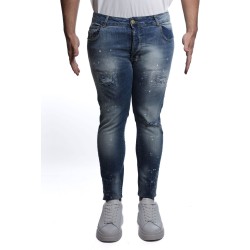jeans maison 9 paris UOMO BLU - M9J234 vista frontale