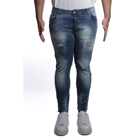 jeans maison 9 paris UOMO BLU - M9J234 vista frontale