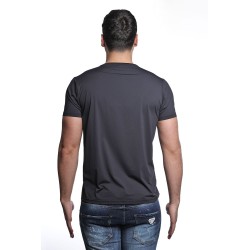 t-shirt save the duck UOMO NERA 1000 - DT0022M - LOME20 CHICAGO vista posteriore