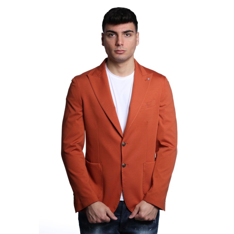 giacca bharnaba philosophy UOMO COCCIO - MIMOSA - GKS312 vista frontale