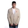 giacca bharnaba philosophy UOMO SABBIA - MIMOSA - GKS312 vista frontale