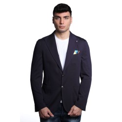 giacca bharnaba philosophy UOMO BLU - MIMOSA - GKS312 vista frontale