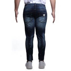 jeans maison 9 paris UOMO BLU - M9J232 vista posteriore