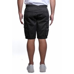 bermuda sun68 UOMO 11 NERO - B35104 vista posteriore