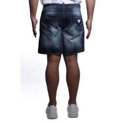 bermuda maison 9 paris UOMO BLU - M9S869 vista posteriore