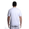 t-shirt maison 9 paris UOMO BIANCA E CREMA - M9M2817 vista posteriore