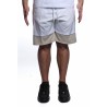 bermuda maison 9 paris UOMO BIANCO E CREMA - M9S840 vista frontale