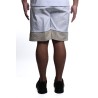 bermuda maison 9 paris UOMO BIANCO E CREMA - M9S840 vista posteriore