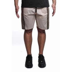 bermuda maison 9 paris UOMO PANNA E MORO - M9S837 vista frontale