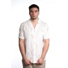 camicia guess uomo BIANCA P1LQ - F5GH09WH471 vista frontale