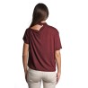 t-shirt jijil DONNA BORDEAUX 1349 DARK WINE - JPI24TS320 vista posteriore