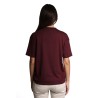 t-shirt jijil DONNA BORDEAUX 1349 DARK WINE - JPI24TS319 vista posteriore