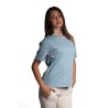 t-shirt jijil DONNA TURCHESE 1109 CRYSTAL - JPI24TS319 vista frontale