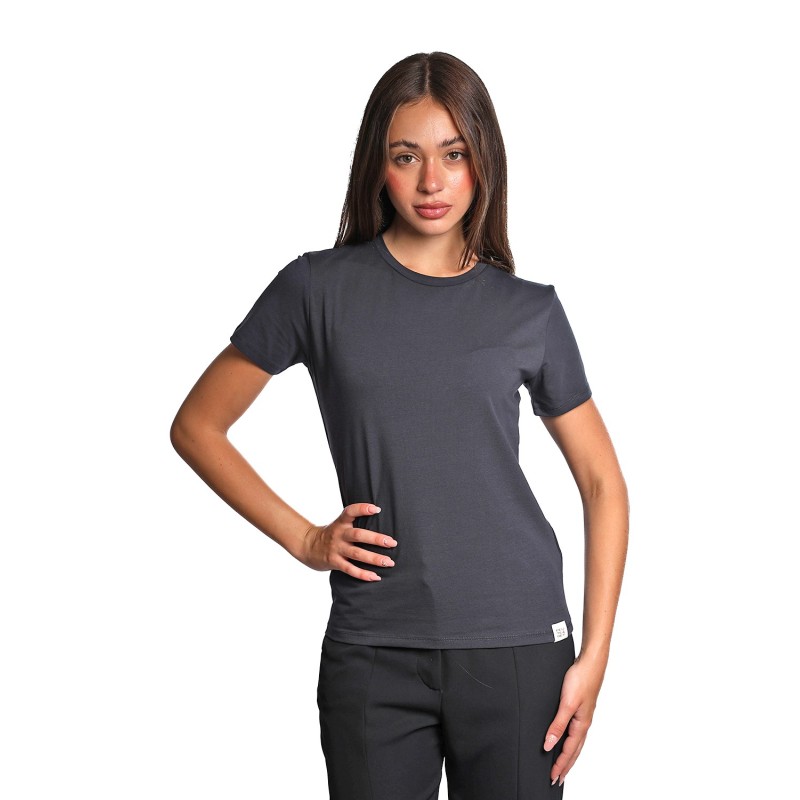 t-shirt peuterey DONNA BLU 215 - MENTA 03 - PED5341 vista frontale