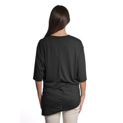 t-shirt jijil DONNA 0002 NERA - JPI24TS275 vista posteriore