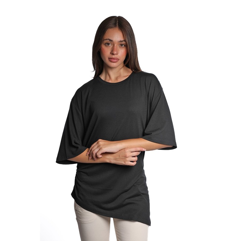 t-shirt jijil DONNA 0002 NERA - JPI24TS275 vista frontale
