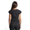 t-shirt censured DONNA BLACK - TW 6456 T JSSG 90 vista posteriore