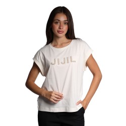 t-shirt jijil DONNA 0706 BURRO - JPE25TS336 vista frontale