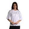 t-shirt jijil DONNA 0001 BIANCA - JPE25TS153 vista frontale