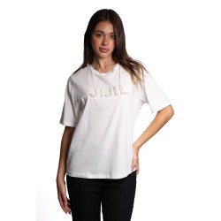 t-shirt jijil DONNA 0008 PANNA - JPI24TS321 vista frontale