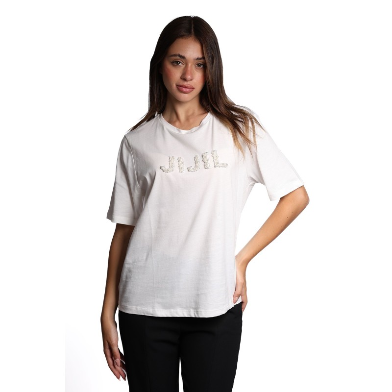 t-shirt jijil DONNA 0008 PANNA - JPI24TS321 vista frontale