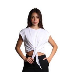 t-shirt jijil DONNA 0001 BIANCA - JPE24TS084 vista frontale