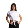 t-shirt jijil DONNA 0001 BIANCA - JPE24TS084 vista frontale