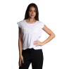 t-shirt jijil DONNA 0001 BIANCA - JPE24TS257 vista frontale
