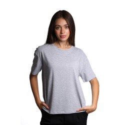 t-shirt jijil DONNA GRIGIA 1350 CEMENTO - JPI24TS319 vista frontale